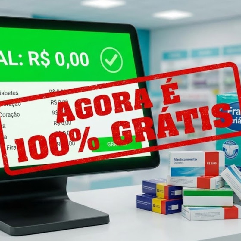 Governo anuncia Farmácia Popular totalmente de GRAÇA e mais Farmácias credenciadas!